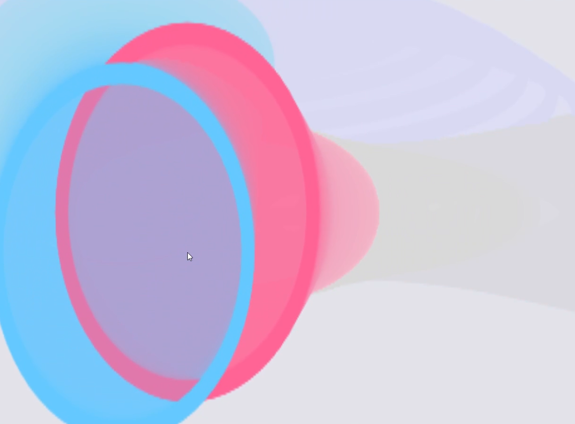 Abstract Overlapping Circles